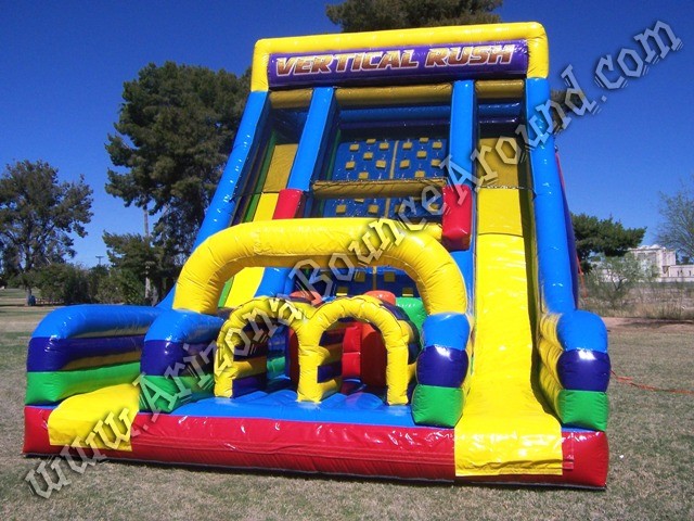 Vertical rush inflatable obstacle course rental Denver Colorado, New Mexico